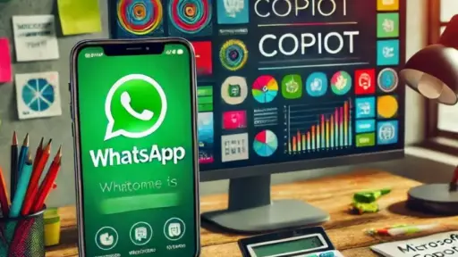 WhatsApp und Microsoft Copilot