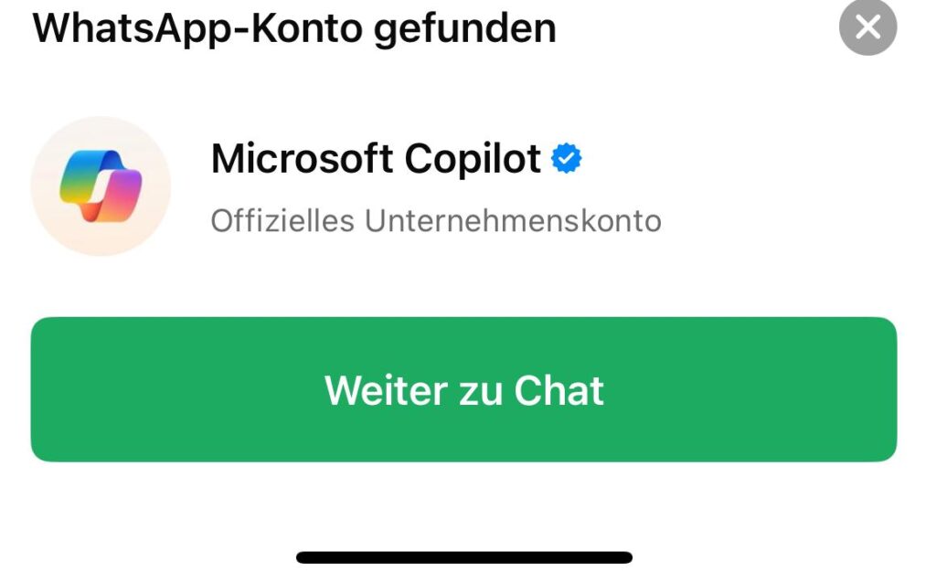 Microsoft Copilot WhatsApp