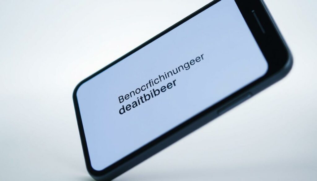 A sleek, modern smartphone screen displaying the German text "Benachrichtigungen deaktivieren" against a clean, minimalist background. The screen is bathed in soft, diffused lighting, creating a serene and focused atmosphere. The interface is simple and uncluttered, emphasizing the clear and straightforward action of disabling notifications. The device is positioned at a slight angle, lending a sense of intentionality and user interaction. The overall aesthetic is sophisticated and on-brand, reflecting the subject of the article's "Whatsapp-Trick für mehr Ruhe" and the section title "Schritt-für-Schritt-Anleitung: WhatsApp stumm schalten".